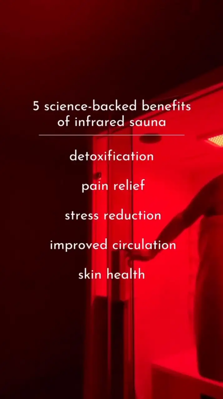 Caite and her TR-2 Infrared Sauna