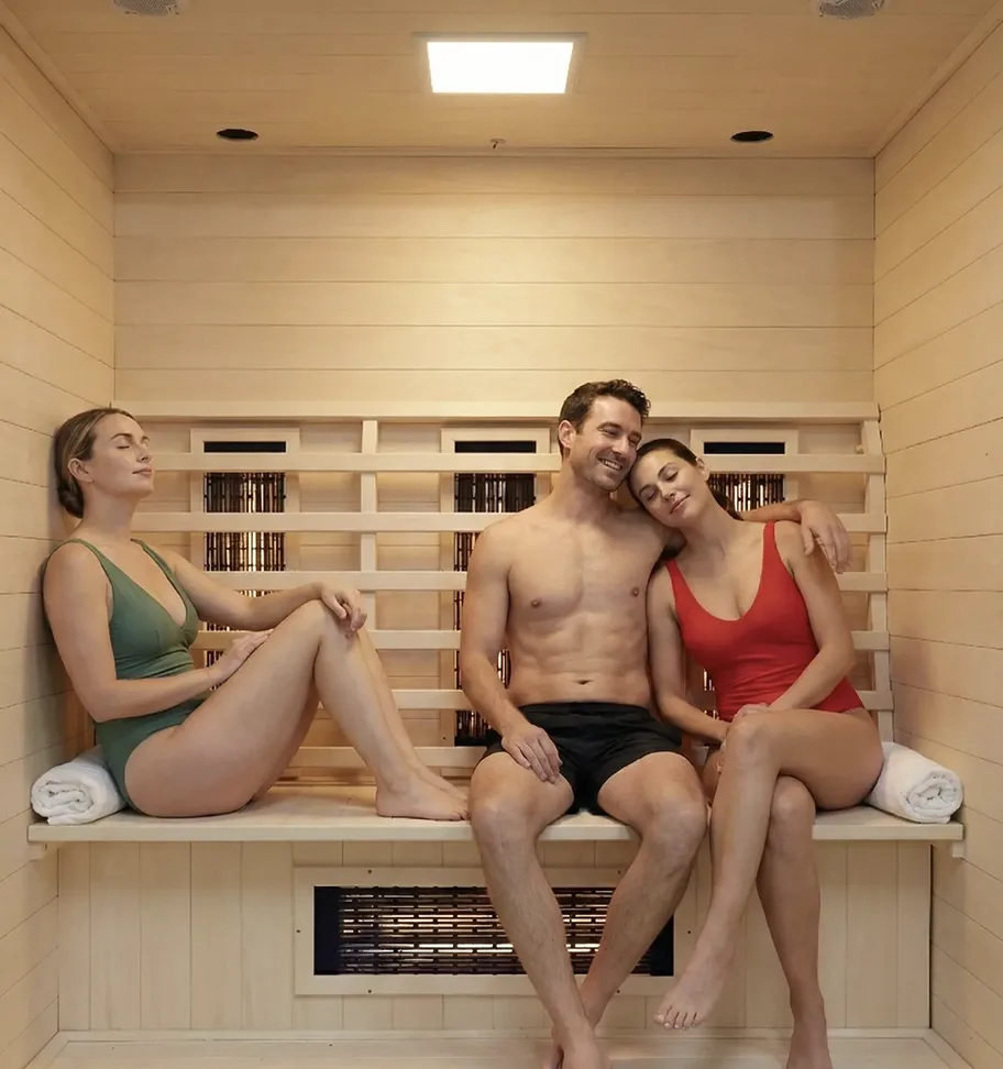 Transcend TR-3 Infrared Sauna - Interior View