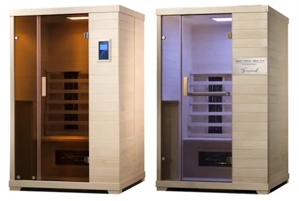 Foundation Series and Smart Sauna Models side by side