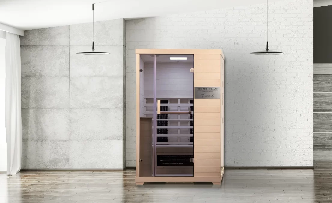 Transcend Smart Sauna in White Room