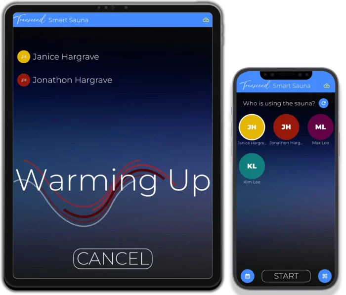 TRS Infrared Smart Sauna Remote App TRS Infrared Smart Sauna Remote App