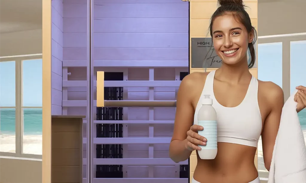 Workout with TRS-2 Infrared Smart Sauna