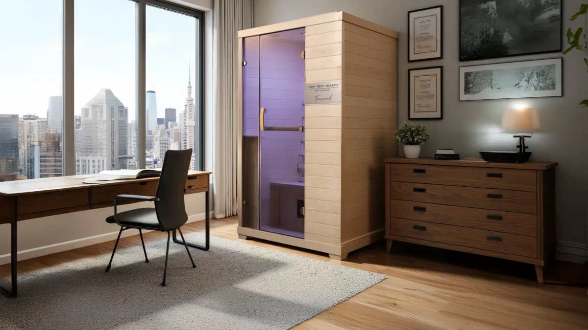 Transcend Infrared Sauna in a Law Office