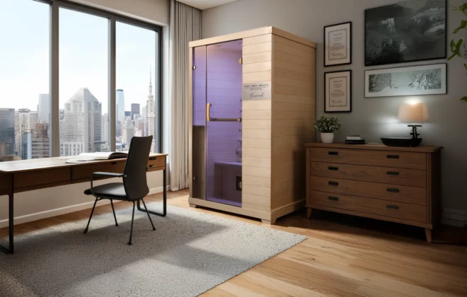 Transcend Infrared Sauna in a Law Office