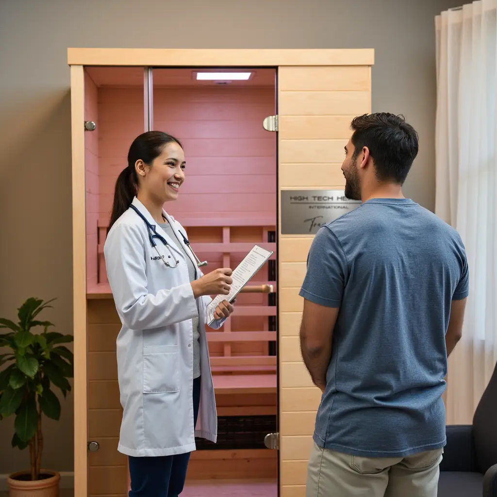 Transcend Infrared Sauna in doctor's office