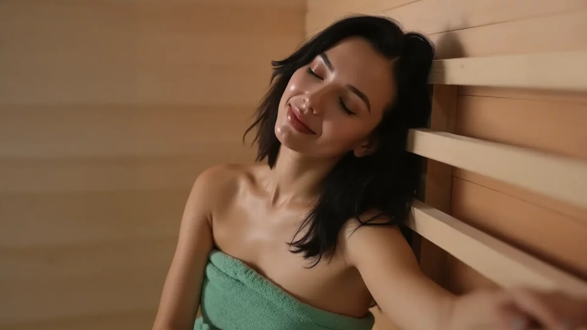 De-Stress in a High Tech Health Infrared Sauna