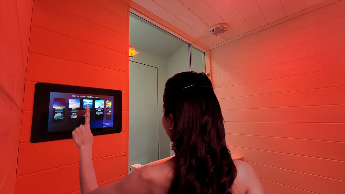 Many activities in the TRS2 Infrared Smart Sauna