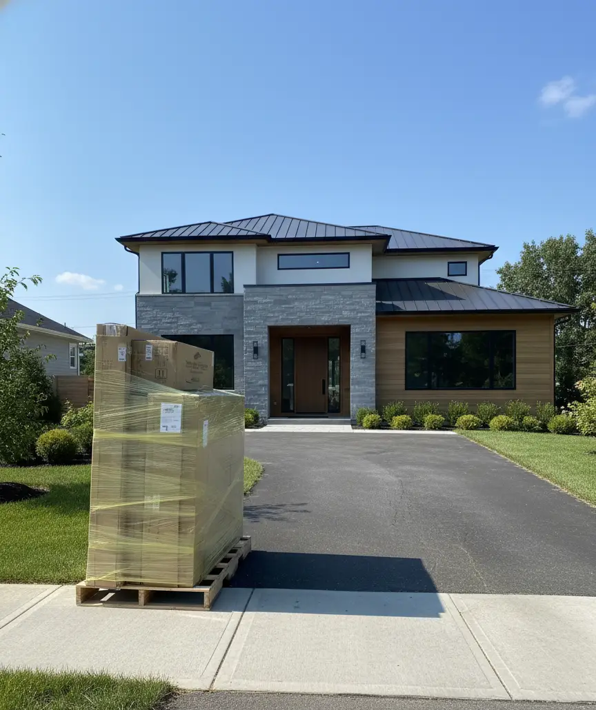 Sauna Packaging in good condition