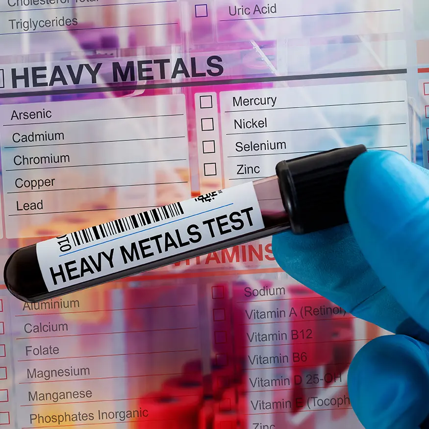 Heavy Metals removed through infrared sauna therapy