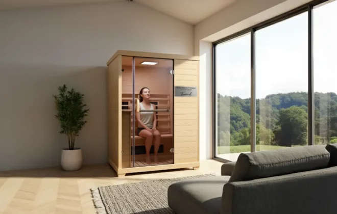 Infrared Sauna in living room