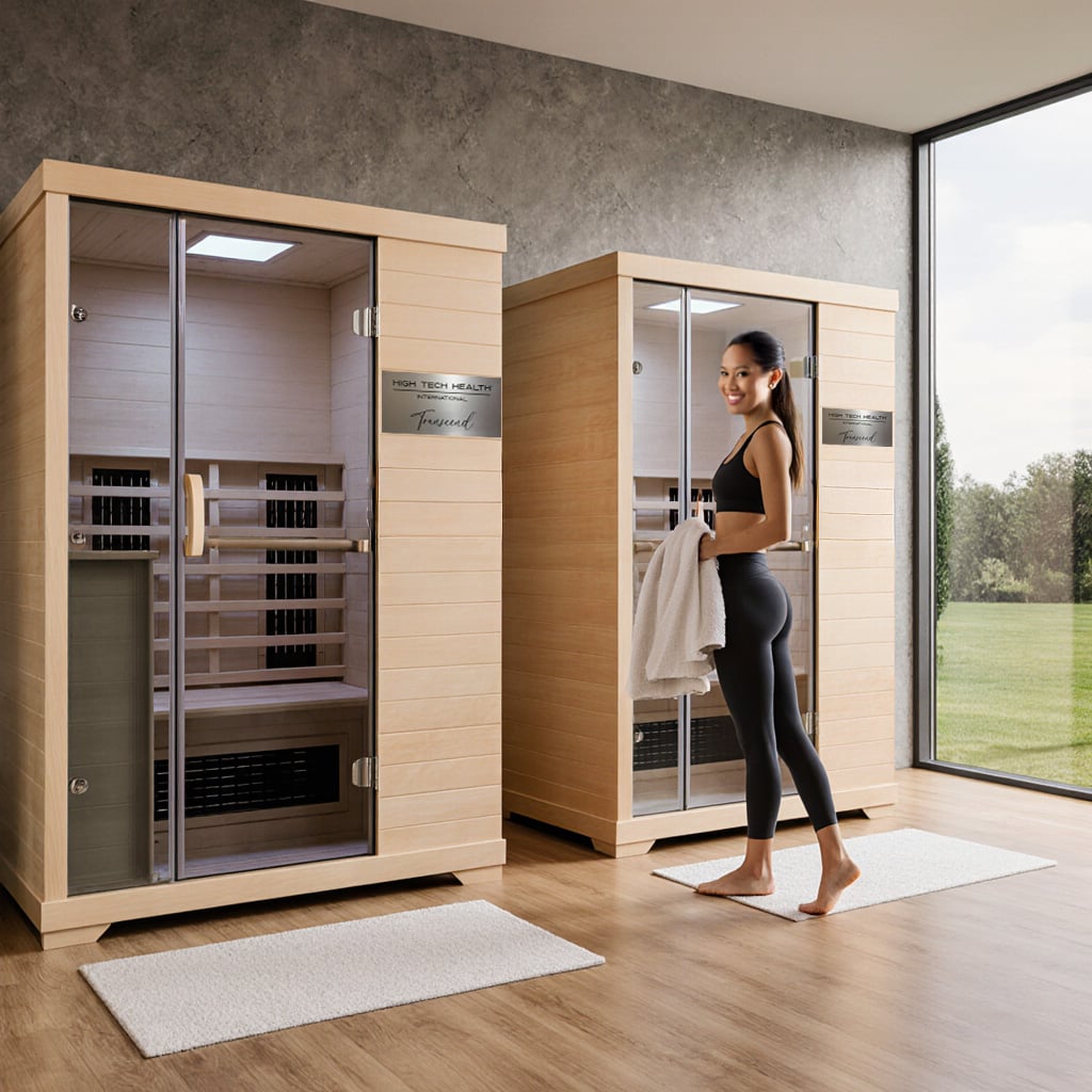 Infrared Saunas in a gym