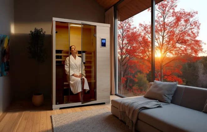 Fall is great for saunas