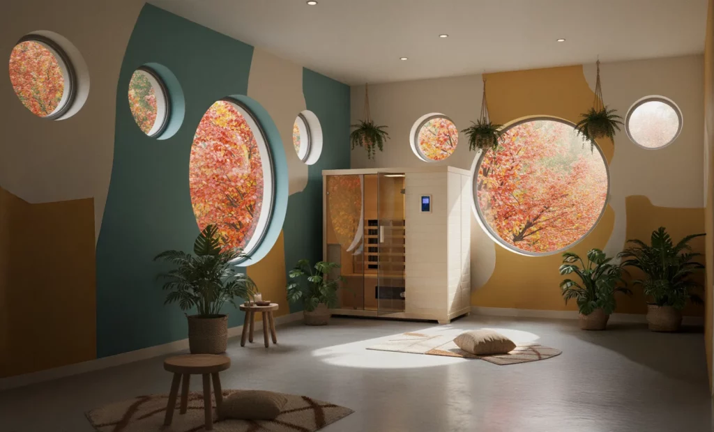 Infrared Saunas are great for Autumn