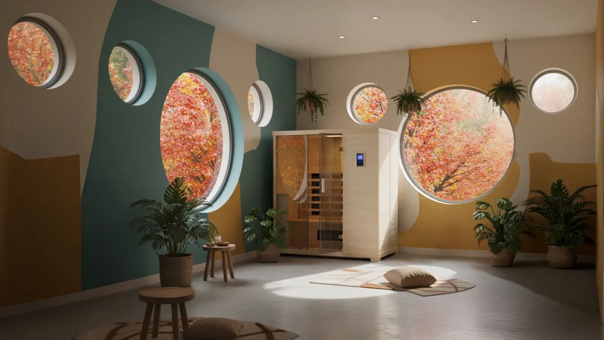 Infrared Saunas are great for Autumn