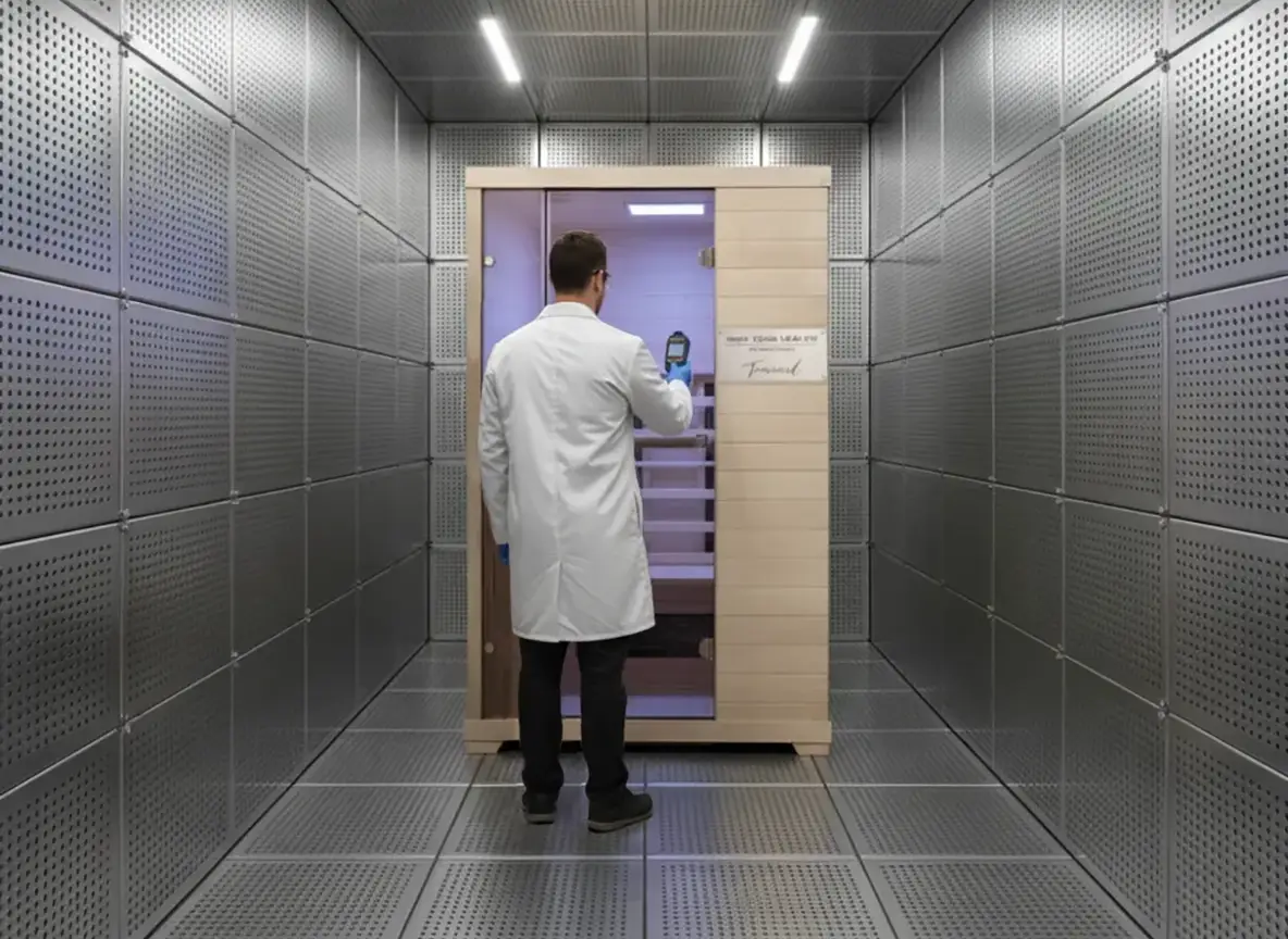 High Tech Health Infrared Saunas independently EMF tested High Tech Health Infrared Saunas independently EMF tested