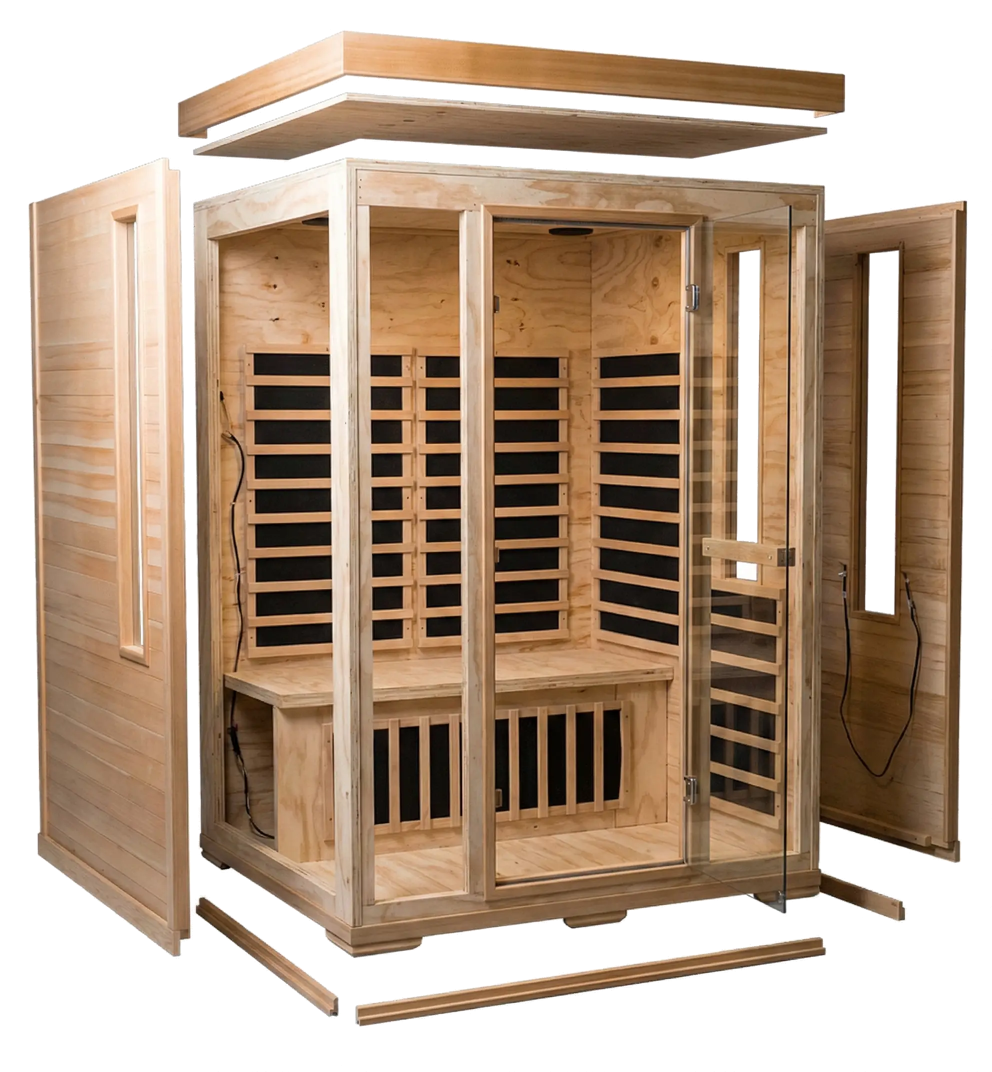Infrared Sauna with plywood Infrared Sauna with plywood