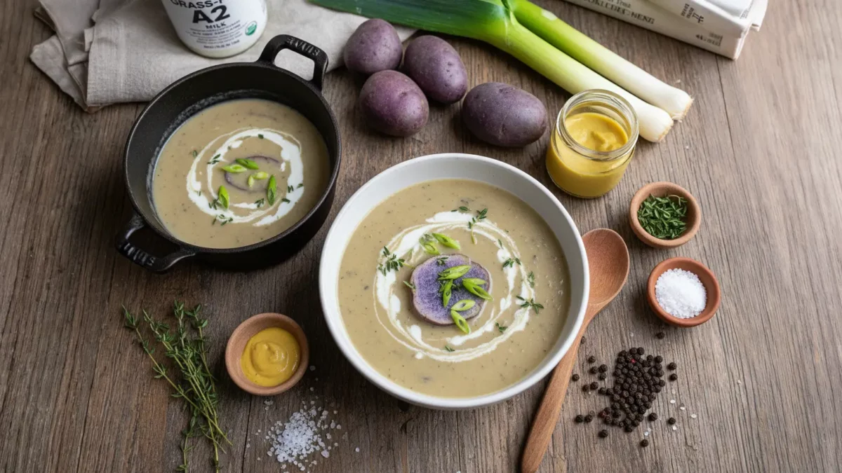 Purple Potato Soup