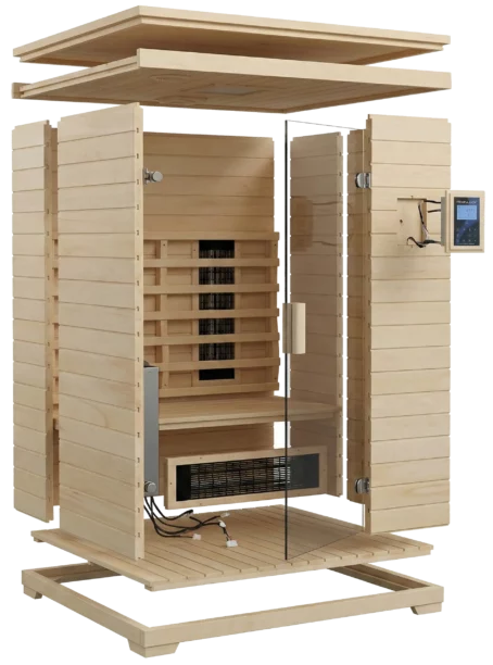 TR2 Infrared Sauna with solid wood TR2 Infrared Sauna with solid wood