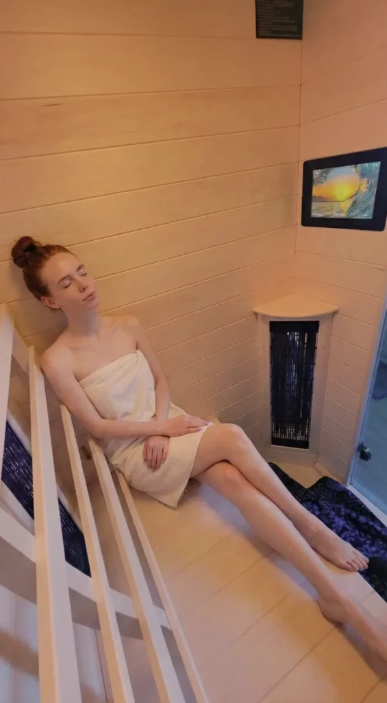 High Tech Health Smart Infrared Sauna meditations