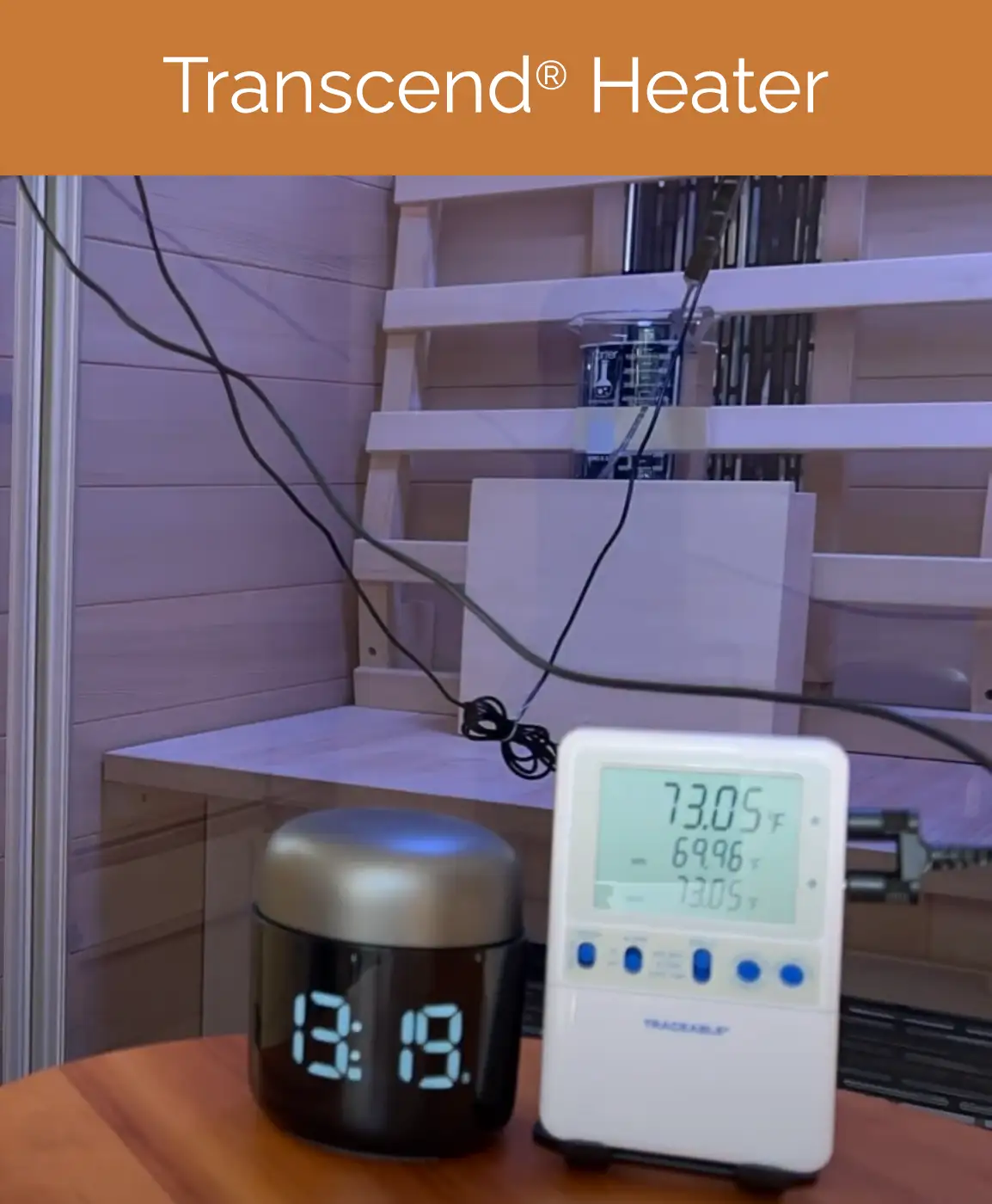 Transcend Heaters warm up 24% faster Transcend Heaters warm up 24% faster