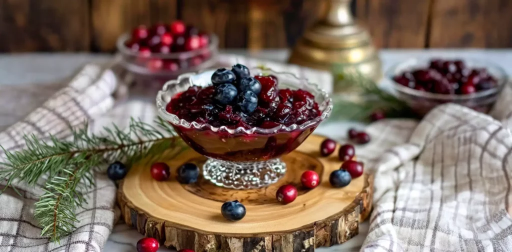 Blueberry Cranberry Compote