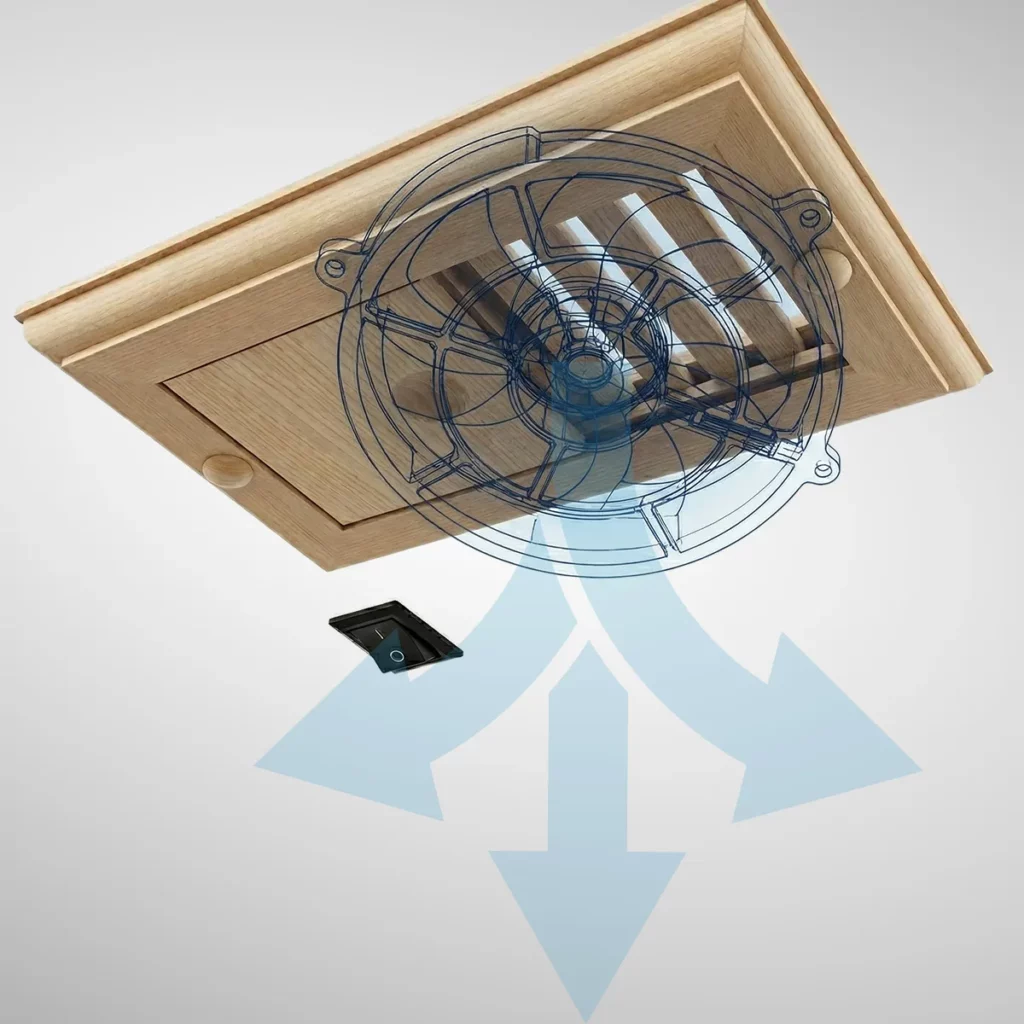 Transcend Infrared Saunas Active Ventilation