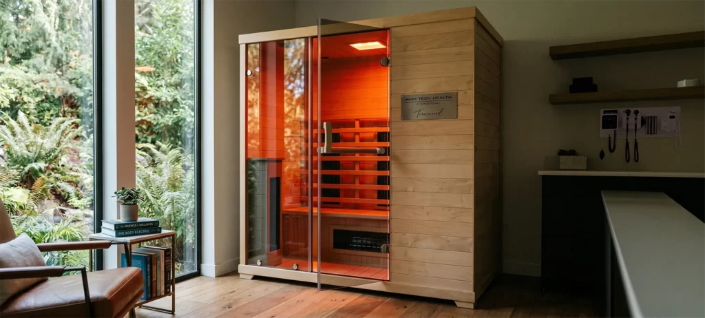TRS3 Infrared Sauna in a Doctor's Office