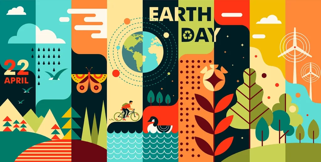 Earth Day High Tech Health