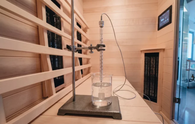 Lab Testing Infrared Sauna output