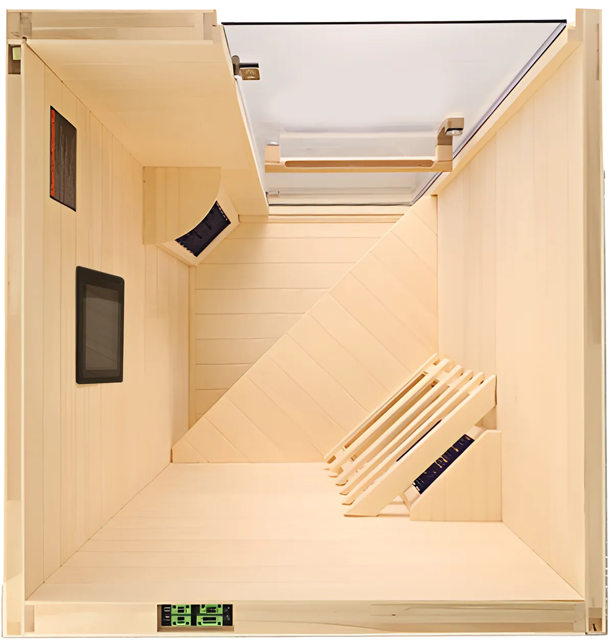 TRS1 Infrared Sauna Top View
