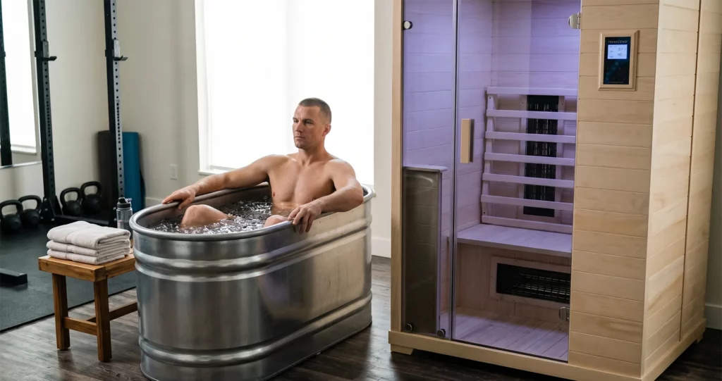 Cold Plunge and Sauna Therapies