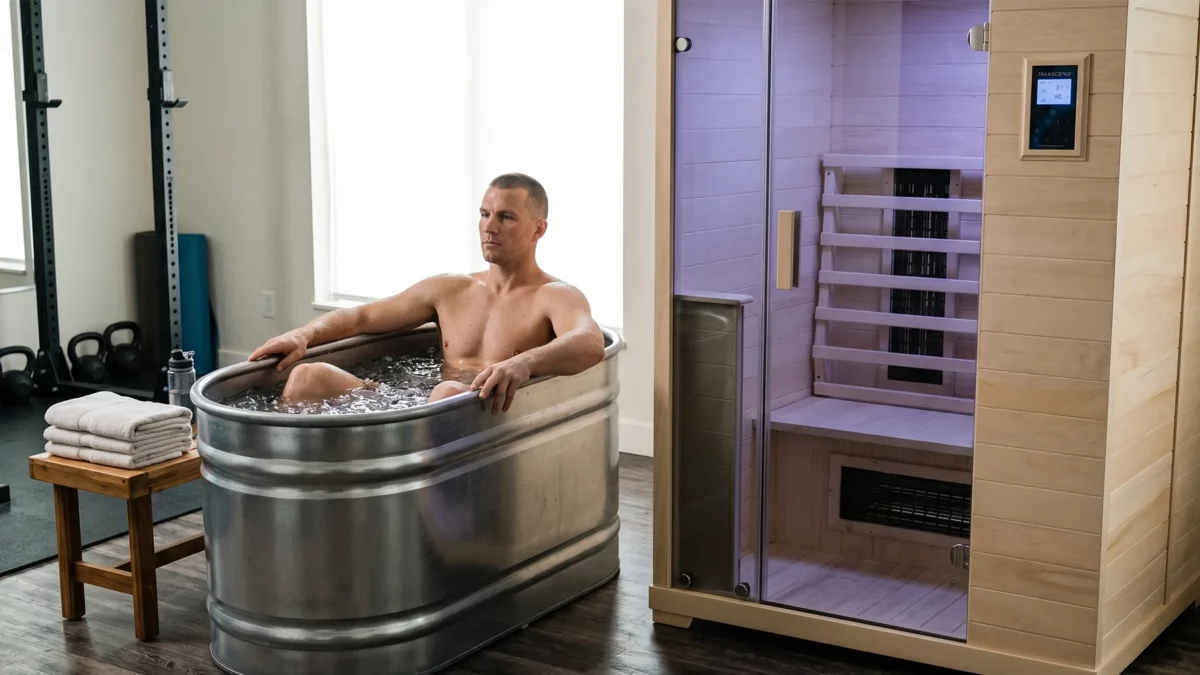 Cold Plunge and Sauna Therapies
