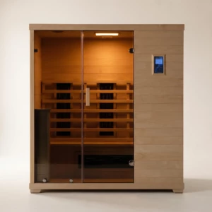 Transcend TR3 Infrared Sauna in Poplar Wood