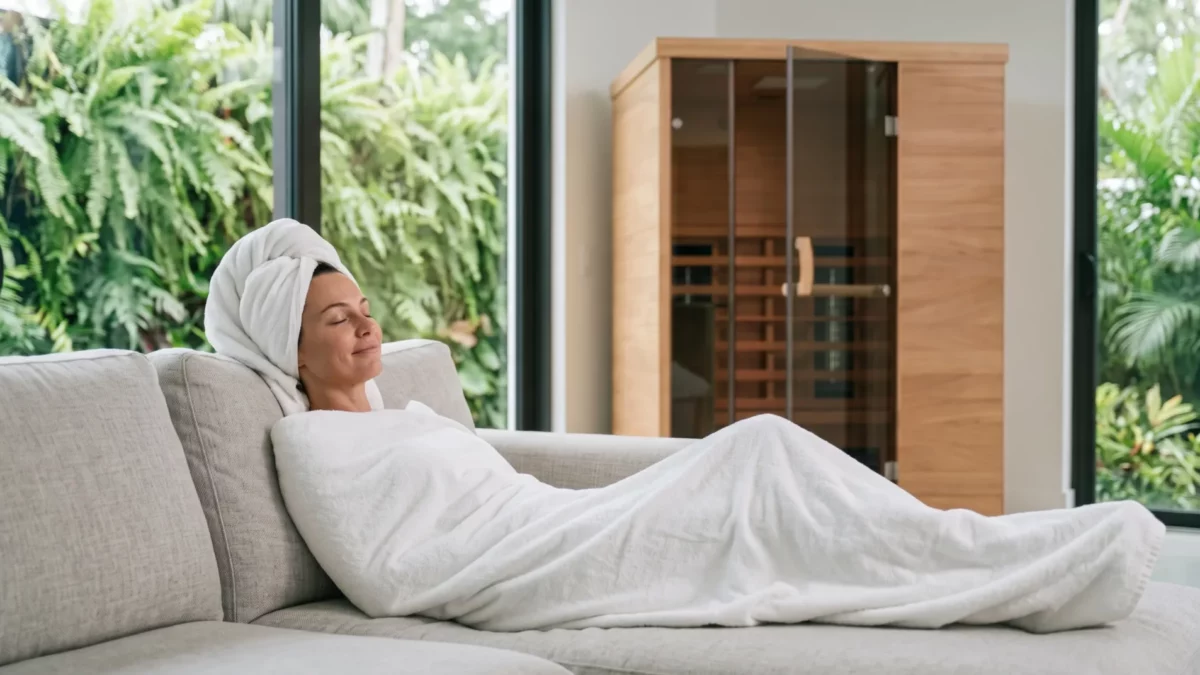 High Tech Health Infrared Saunas and Waon therapy cool down